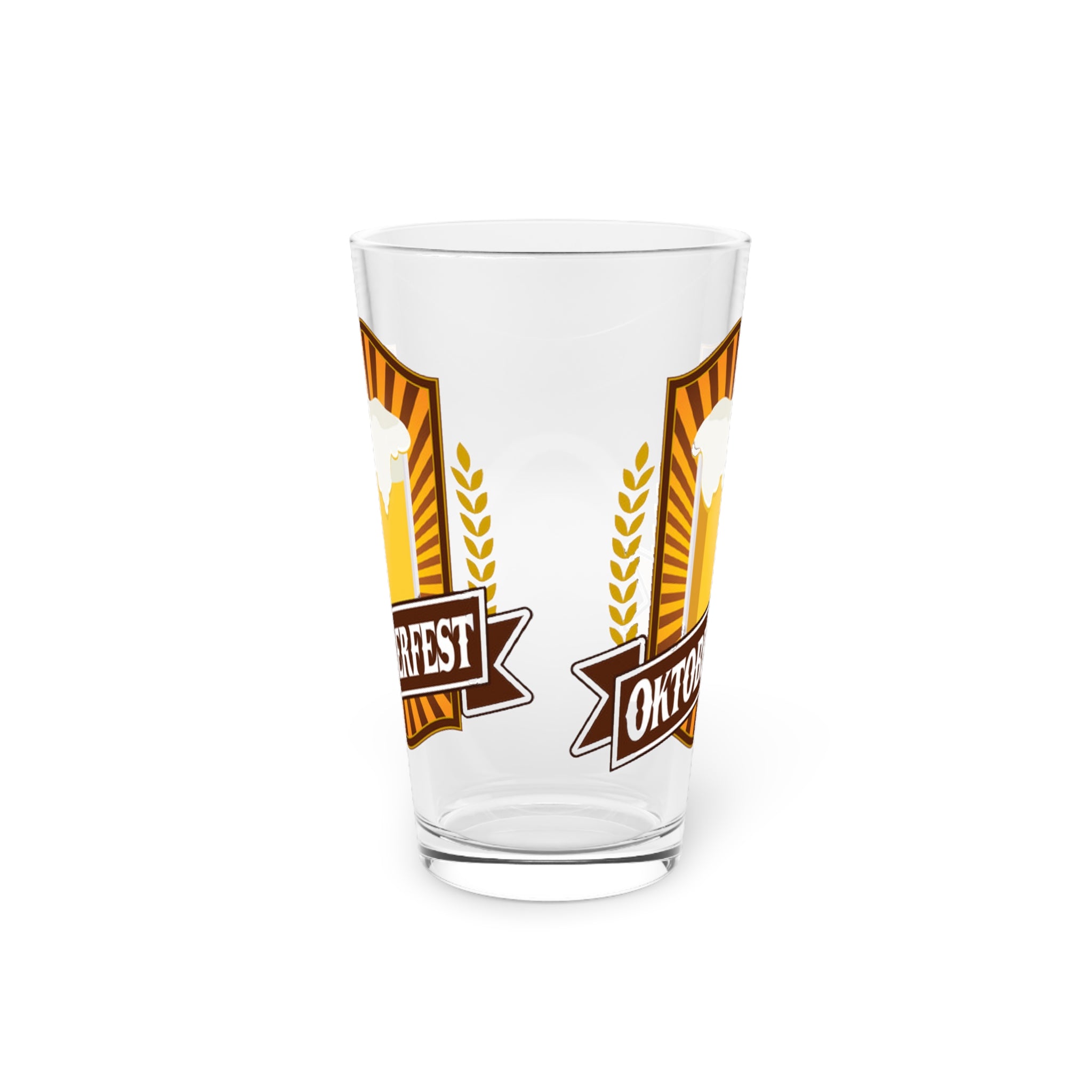 Oktoberfest- Pint Glass, 16oz - Creations by Chris and Carlos